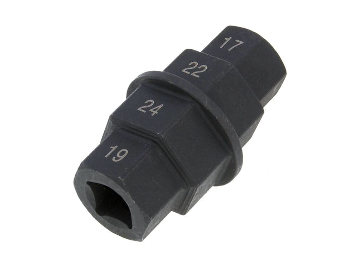 WB-30642 Attrezzo esagono universale / perno ruota anteriore Buzzetti 17 / 19 / 22 / 24mm, COD: WB-30642