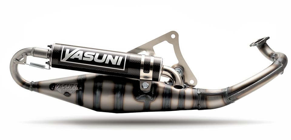 YAS317-4C Marmitta Yasuni Carrera 10 Carbon Peugeot orizzontale, COD: YAS317-4C