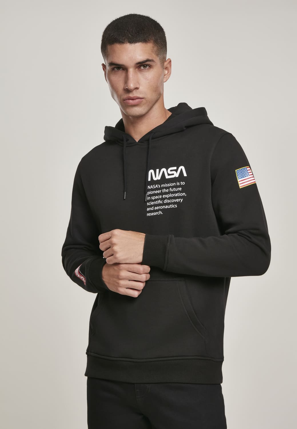 MT1168-00007-0060 Hoody NASA Definition black XXL