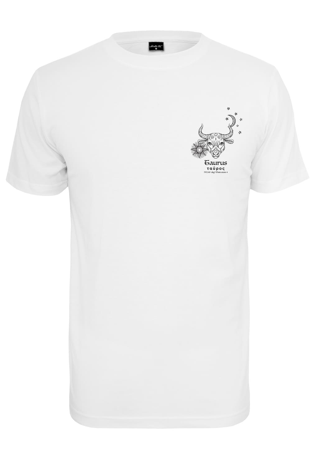 MT1859-00220-0060 T-shirt Astro Taurus / Toro bianco XXL