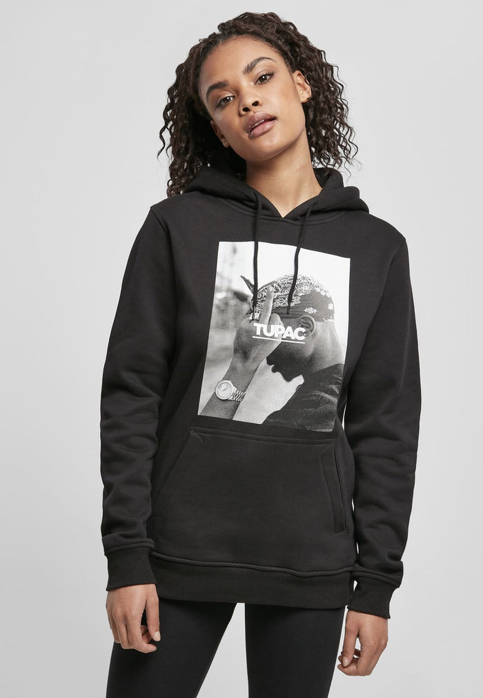 MT1909-00007-0060 Hoody 2Pac F*ck the World donna nero XXL