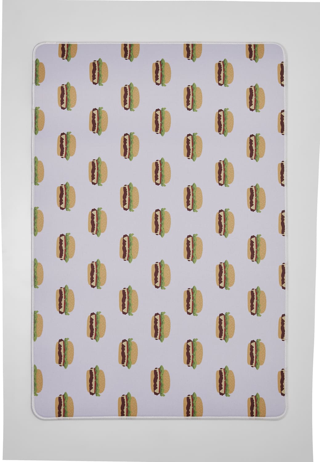 MT2136-02646-0050 Taccuino da scrivania Burger Allover bianco/multicolore