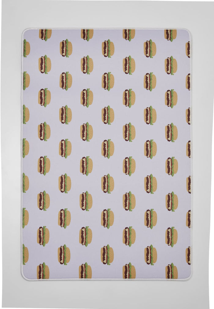 MT2136-02646-0050 Taccuino da scrivania Burger Allover bianco/multicolore