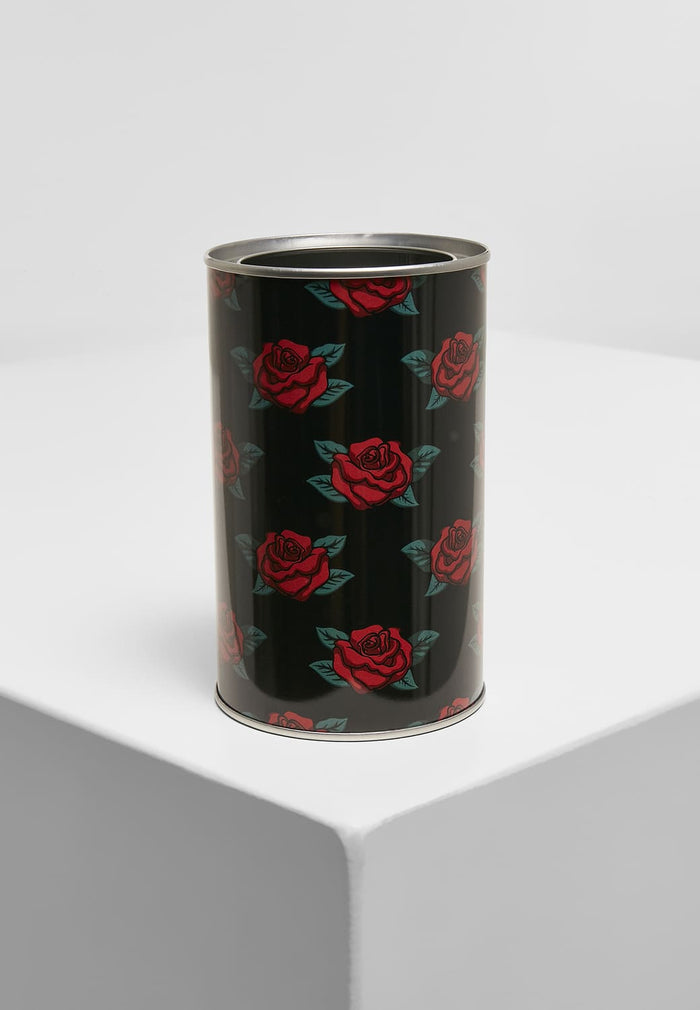 MT2141-02374-0050 Portamatite Roses nero/rosso
