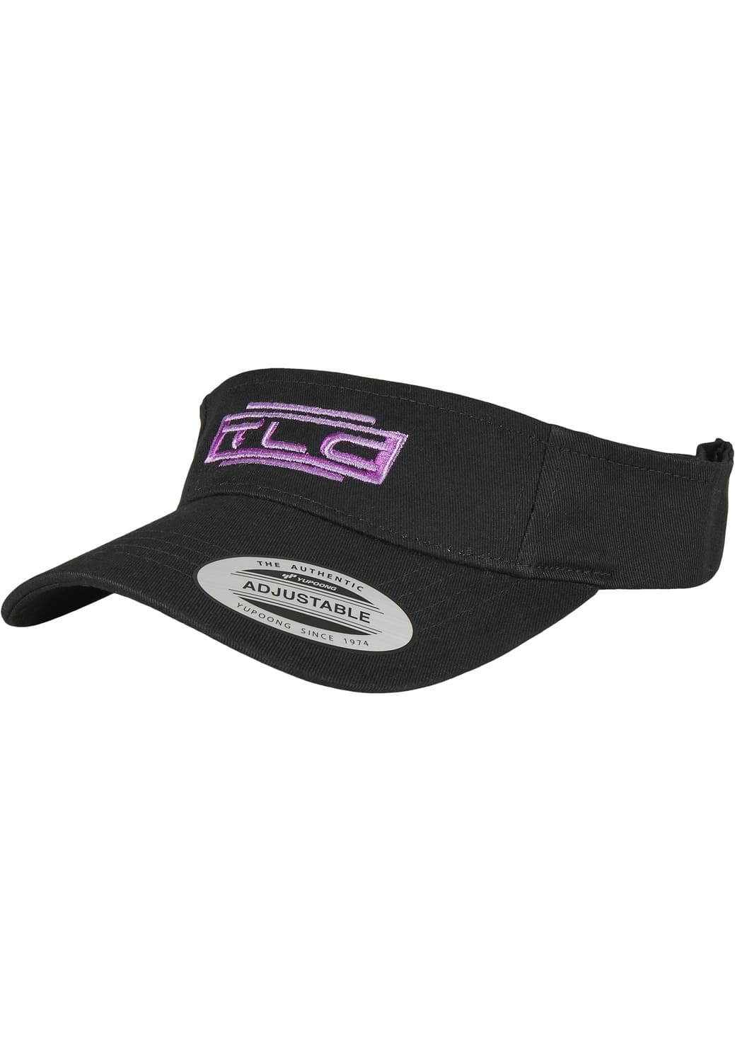 MT2231-00007-0050 TLC Logo Visor Cap Black