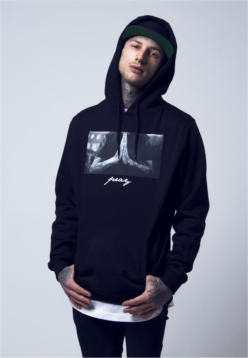 MT275-00007-0060 Hoody Pray black XXL