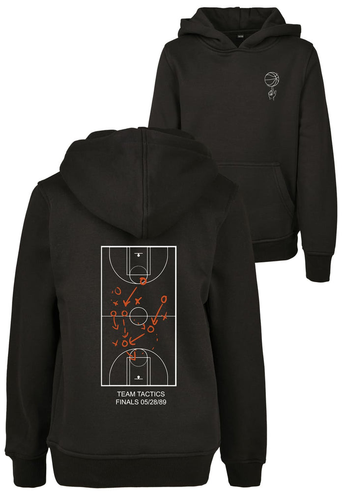 MTK140-00007-0137 Hoody Team Tactics bambini nero 158/164