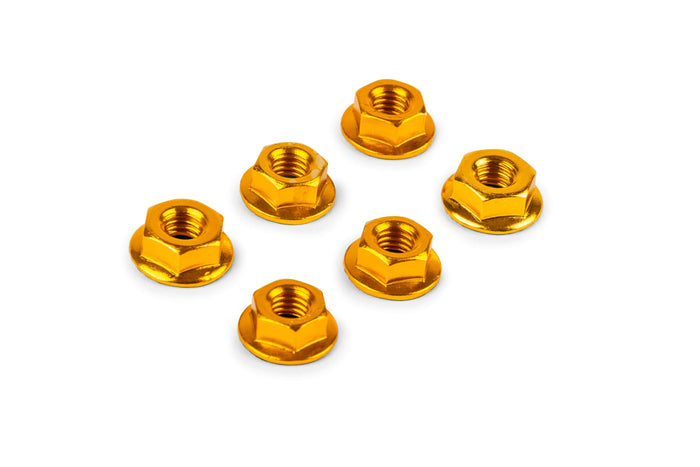 STR-558.03/GO Dadi M6 (x6) anodizzato oro, COD: STR-558.03/GO