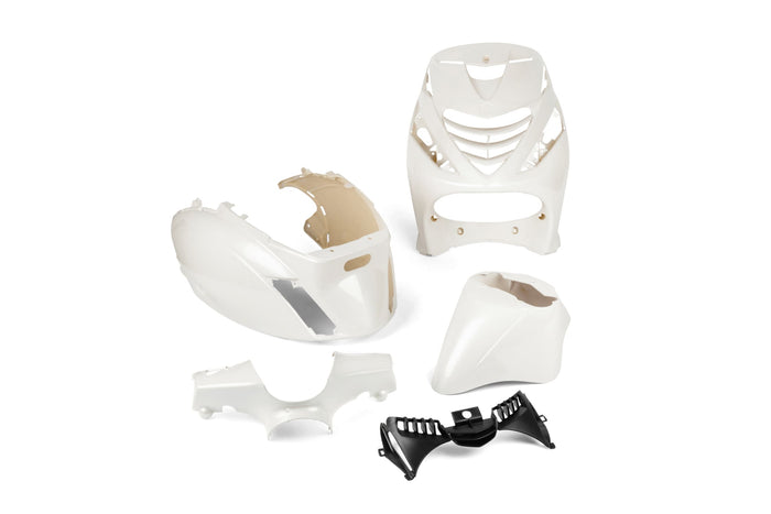 STR-998.21/WH Kit carena 5 pezzi bianco Piaggio Zip SP2, COD: STR-998.21/WH