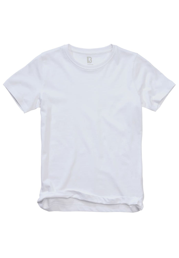 BD6017-00220-0275 T-shirt bambini Brandit bianco 170/176