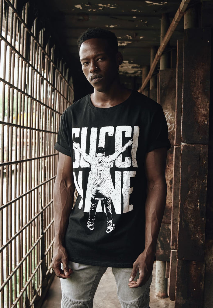 MC104-00007-0060 T-shirt Gucci Mane Guwop Stance nero XXL