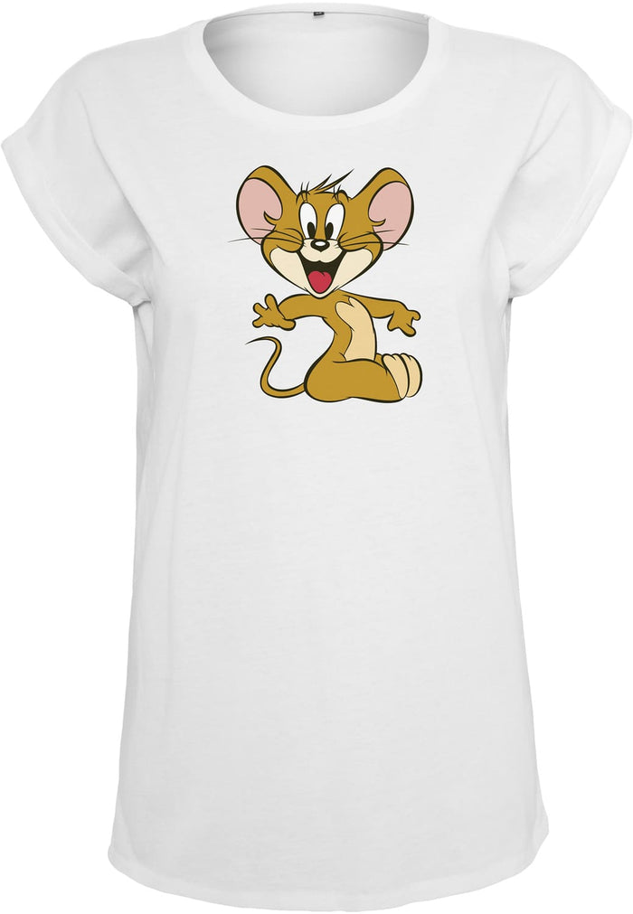 MC122-00220-0060 T-shirt Tom & Jerry Mouse donna bianco XXL