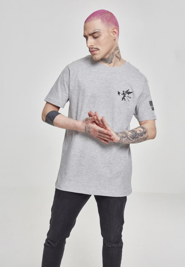 MC152-00431-0060 T-shirt Linkin Park Flag grigio heather XXL
