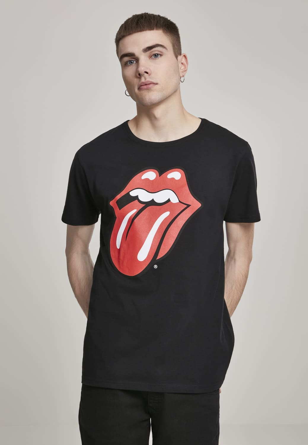 MC327-00007-0060 Rolling Stones Tongue T-shirt black XXL
