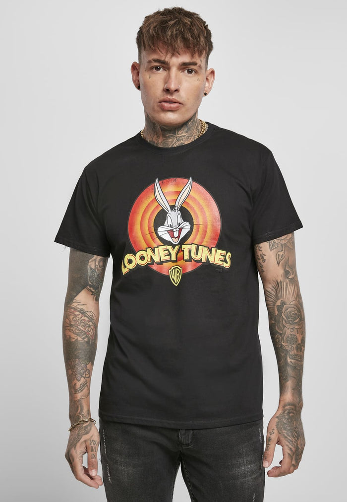 MC565-00007-0060 T-shirt Looney Tunes Bugs Bunny Logo nero XXL