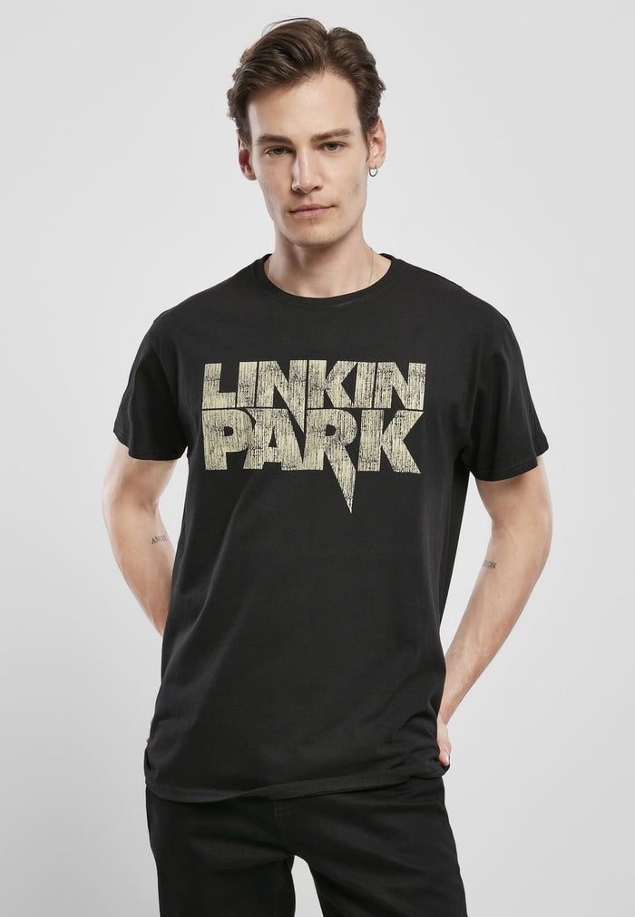 MC576-00007-0060 T-shirt Linkin Park Distressed Logo nero XXL