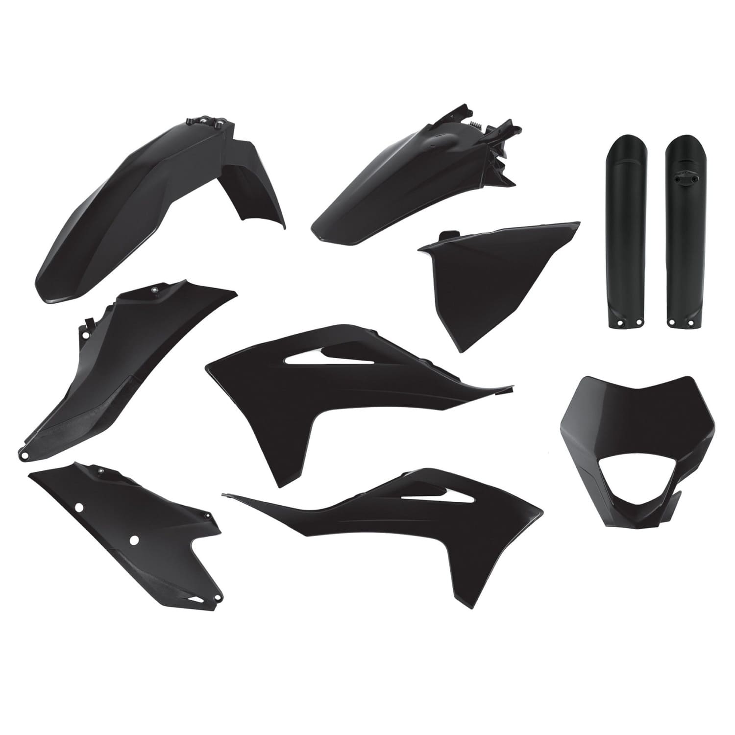 POL-91028 Kit Carena Polisport nero Gas Gas EC