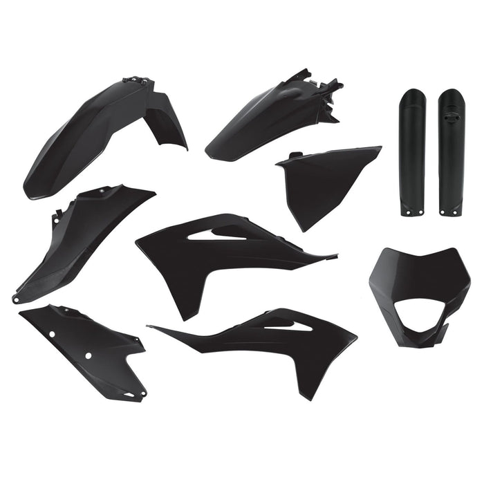 POL-91028 Kit Carena Polisport nero Gas Gas EC, COD: POL-91028