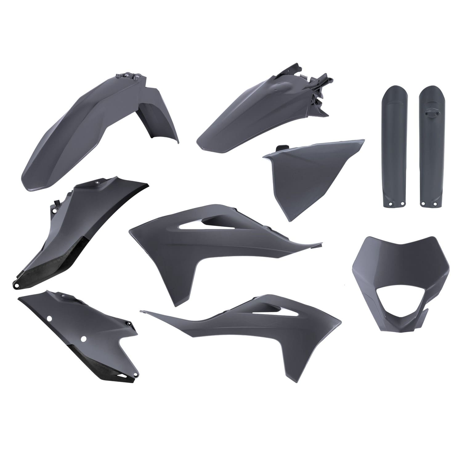 POL-91029 Kit Carena Polisport grigio Nardo Gas Gas EC