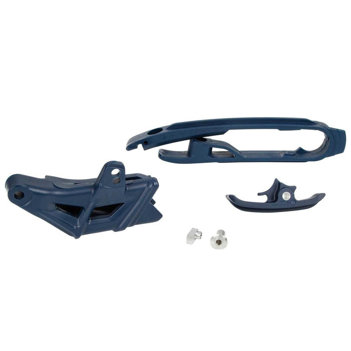 POL-8670700002 Kit Guida + Pattino Catena Polisport blu Husqvarna TC / FC / TE / FE