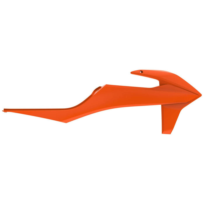 POL-8557000005 Carene laterale anteriore Polisport arancione / nero KTM EXC / EXC-F