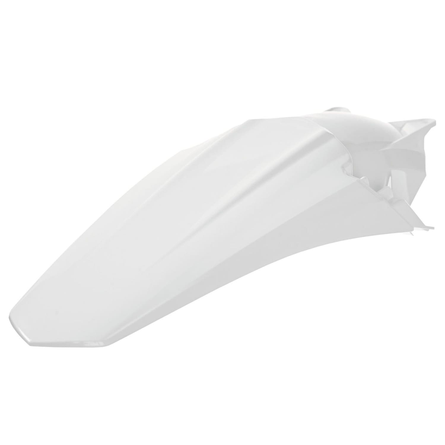 POL-90749 Parafango posteriore Polisport bianco GasGas EC / Rieju MR, COD: POL-90749