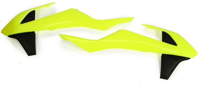 POL-8553200004 Carene laterale anteriore Polisport giallo fluo KTM EXC / EXC-F SX / SX-F