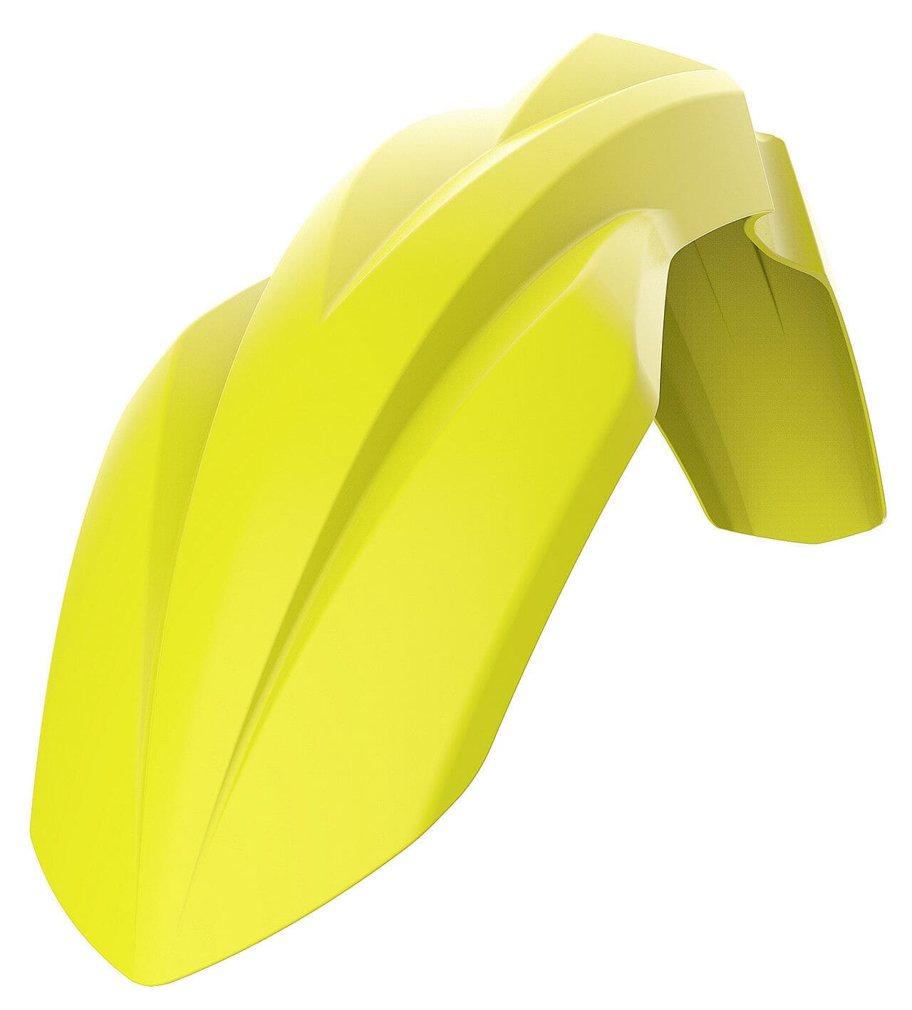 POL-8305800093 Parafango anteriore Polisport giallo fluo Kawasaki, COD: POL-8305800093