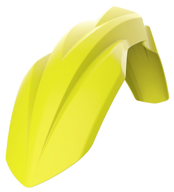 POL-8305800093 Parafango anteriore Polisport giallo fluo Kawasaki, COD: POL-8305800093