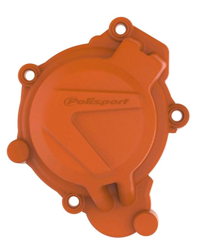 POL-8429200002 Protezione Carter Accensione Polisport TC / SX 125 - 150 arancione, COD: POL-8429200002