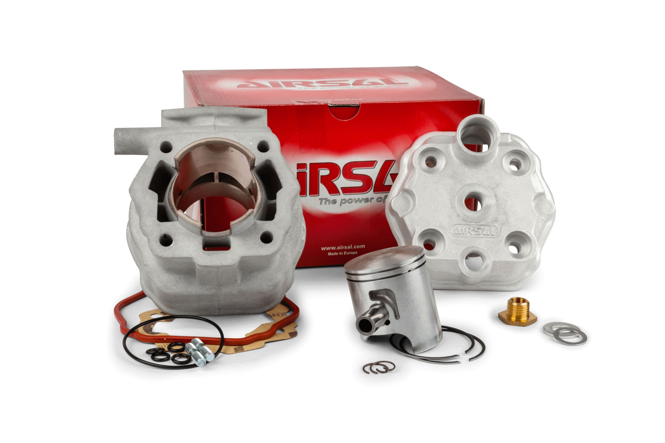 C1083448 Gruppo Termico Airsal Alu Racing 72cc, Derbi Euro2 (EBE / EBS)