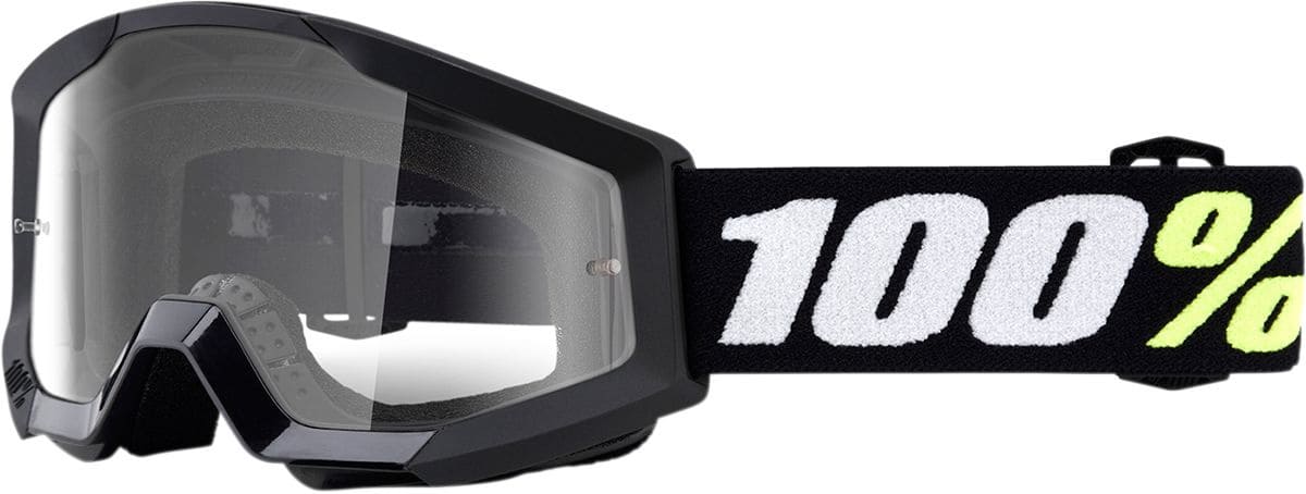HDP26012467 100% Strata Mini Cross Mask (Children) Black / Clear