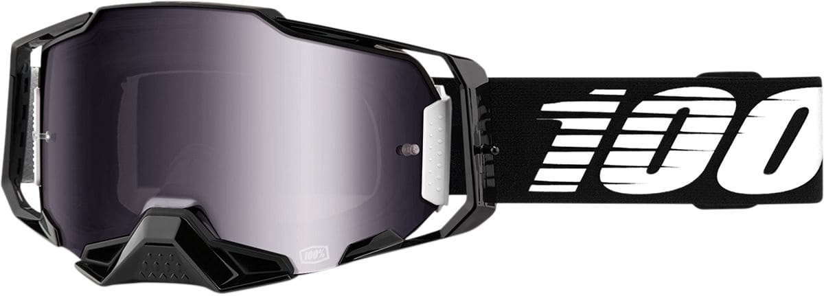 HDP26012686 100% Armega cross mask black mirror silver