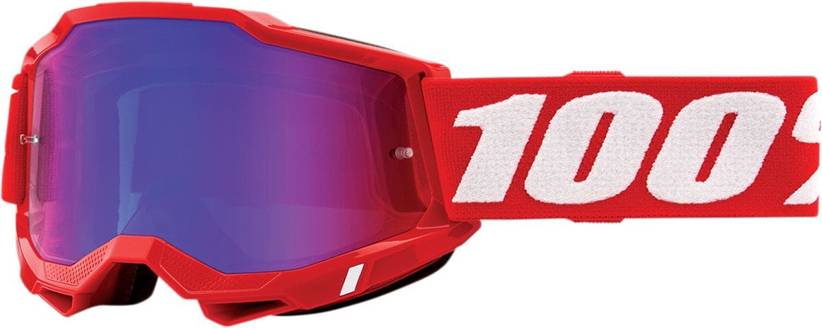 HDP26012826 100% Accuri 2 cross mask red mirror red / blue