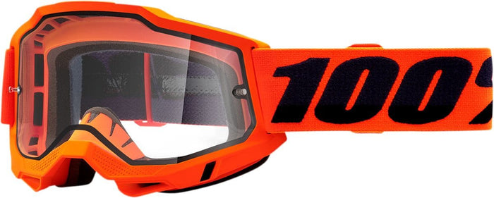 HDP26012848 Maschera cross 100% Accuri 2 ENDURO arancione trasparente