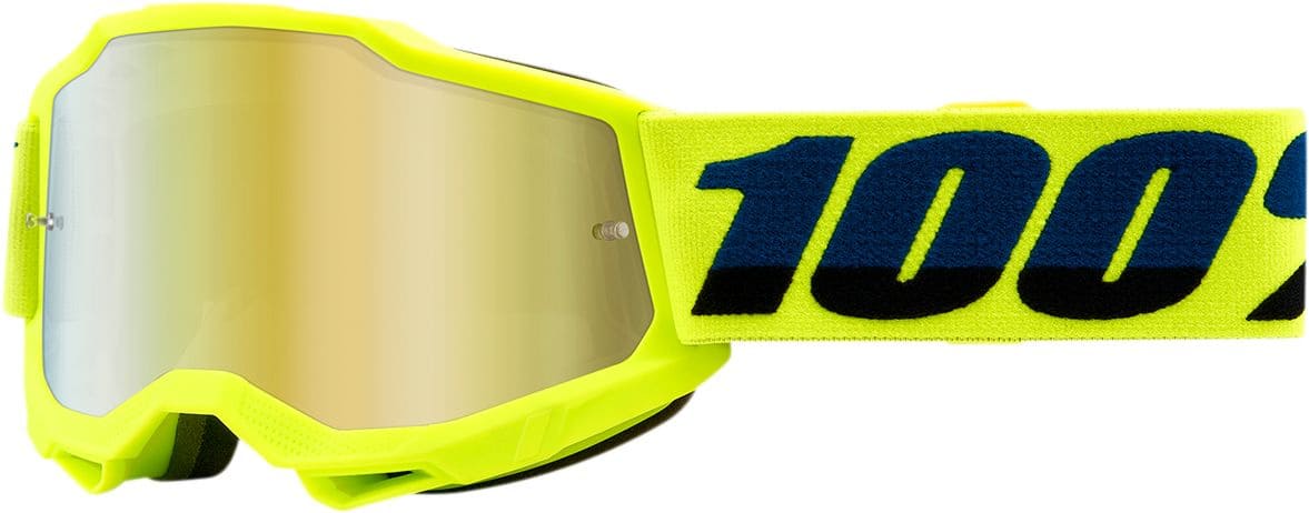 HDP26012873 Maschera cross 100% Accuri 2 bambini giallo specchio dorato, COD: HDP26012873