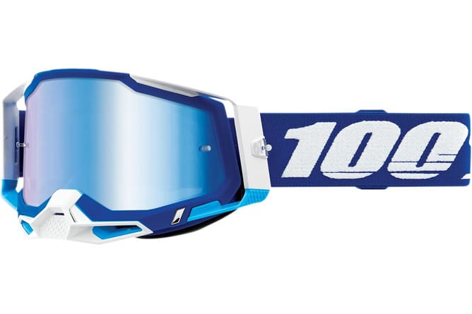 HDP26012902 100% Racecraft 2 cross mask blue mirror blue