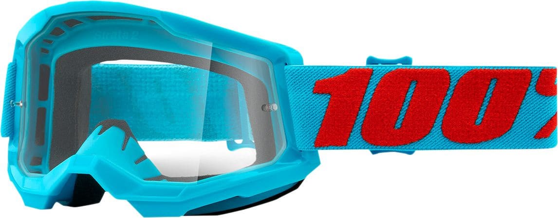 HDP26012931 100% Strata 2 SUMMIT Cross Mask Transparent