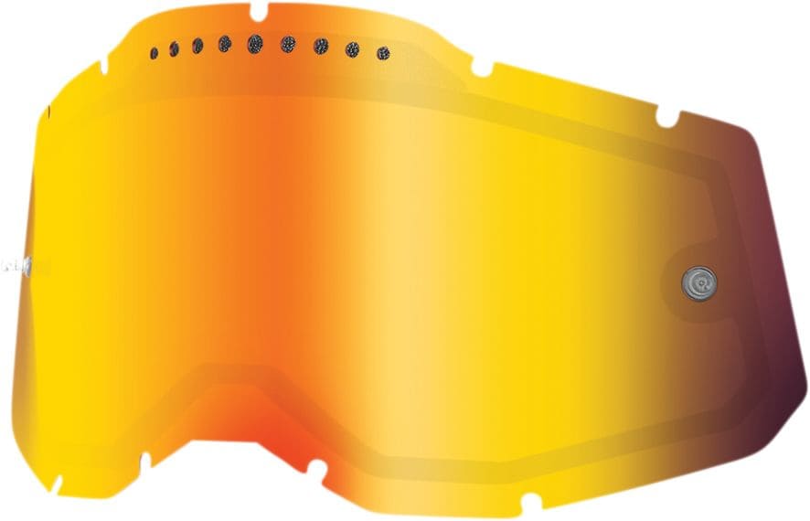 HDP26020955 Lente doppia 100% Racecraft 2 / Accuri 2 / Strata 2 ventilato specchio rosso, COD: HDP26020955