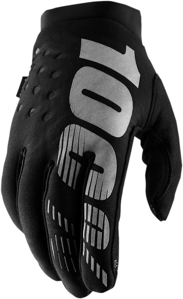 HDP33305733 Guanti 100% donne Brisker nero / grigio L, COD: HDP33305733