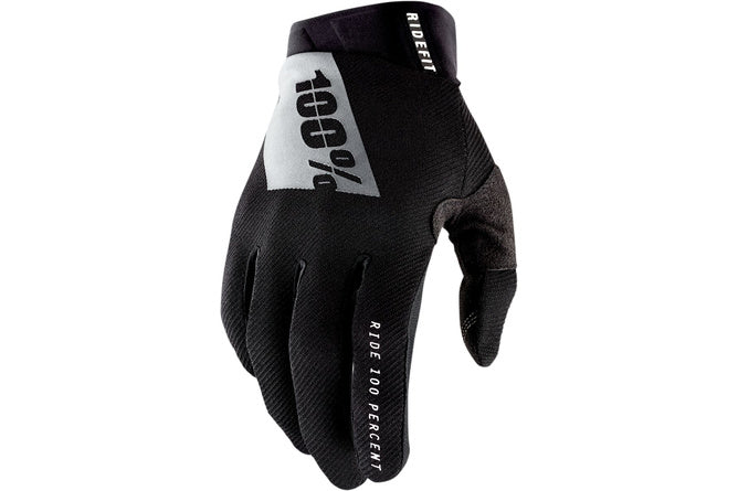 HDP33306612 Guanti 100% Ridefit nero S - Billaricambi SRLS