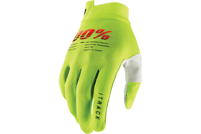 HDP33321586 Guanti 100% bambini iTRACK giallo fluo L - Billaricambi SRLS