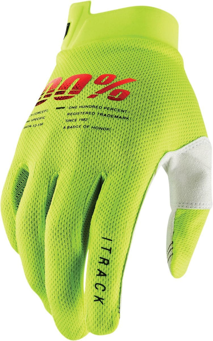 HDP33321587 Guanti 100% bambini iTRACK giallo fluo XL, COD: HDP33321587