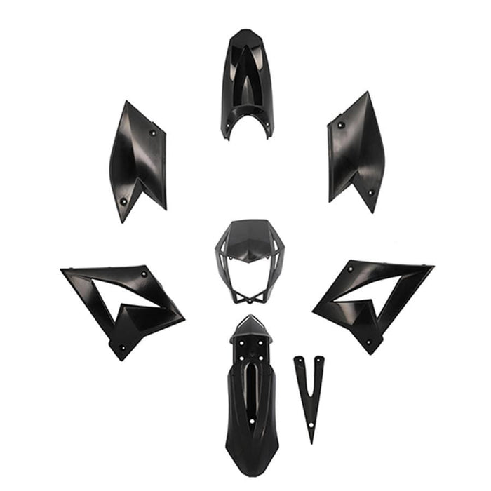 A351000 Kit carena 8 pezzi nero CPI SM, COD: A351000