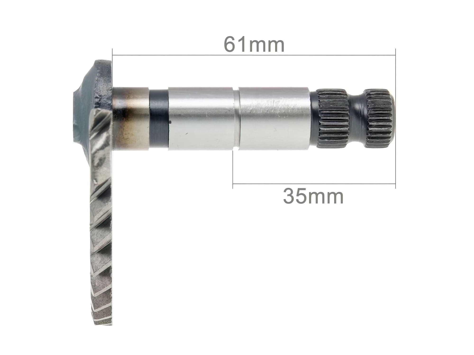 BT24484 Ingranaggio Messa in Moto 61mm / 35mm GY6 50ccm / 139QMB, COD: BT24484