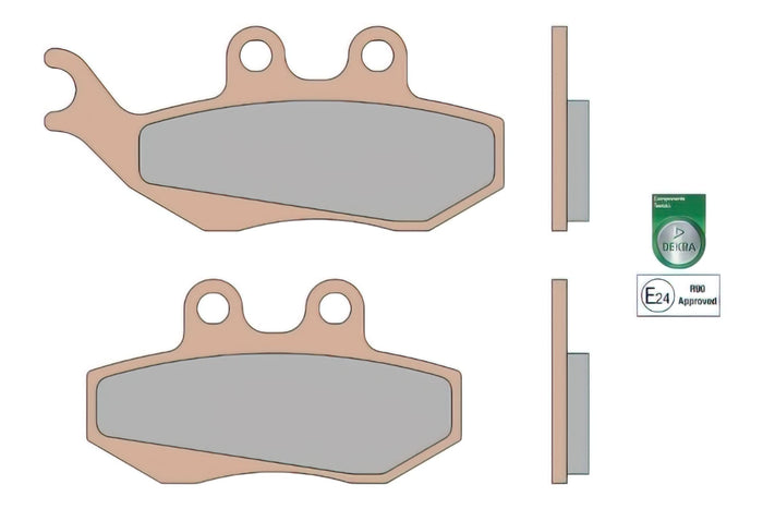 M6215011 Pastiglie freno Malossi MHR Synt Piaggio (Grimeca), COD: M6215011
