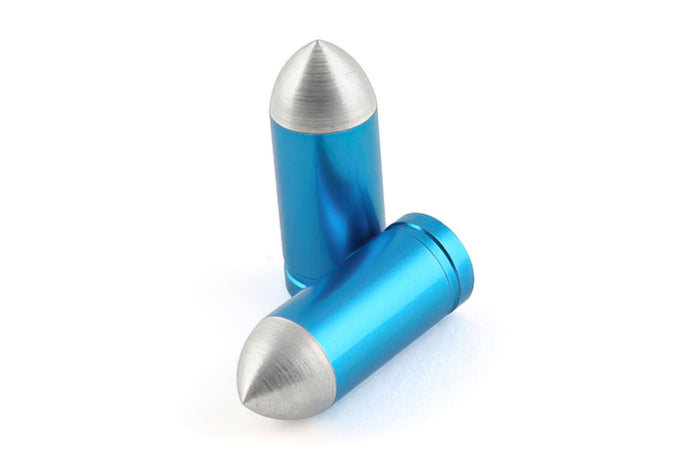 STR-545.45/BL Tappi Valvola BULLET STR8, blu, COD: STR-545.45/BL