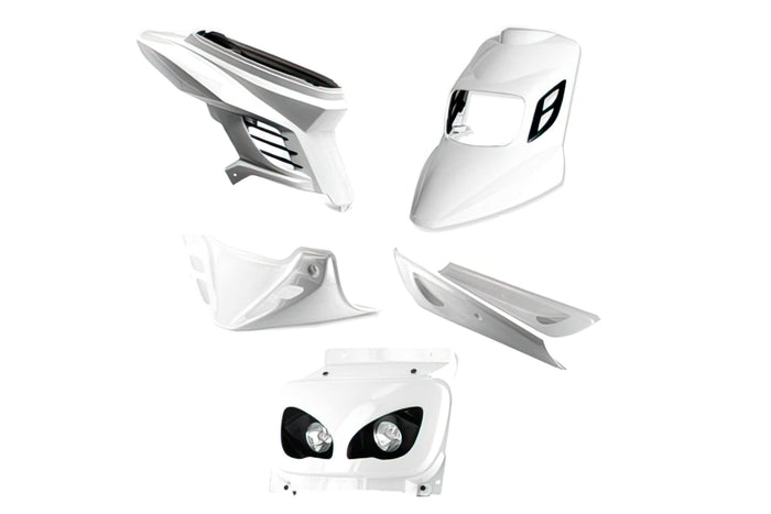 L-BCD6901 Kit carena 8 pezzi BCD RX bianco Yamaha BWs dopo 2004, COD: L-BCD6901