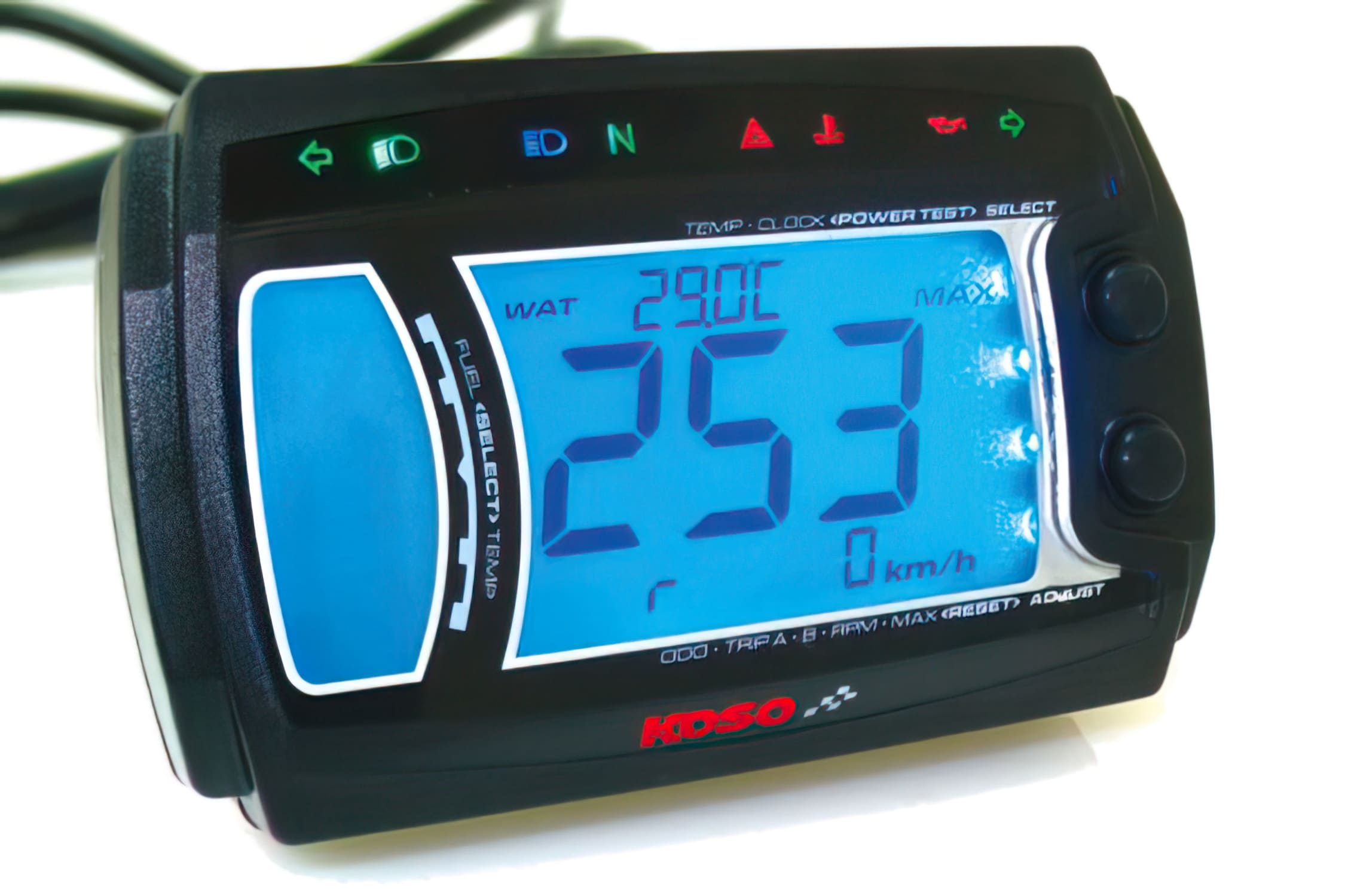 KO-BB017B60 Contachilometri digitale Koso ATV XR-SRN illuminato blu, COD: KO-BB017B60