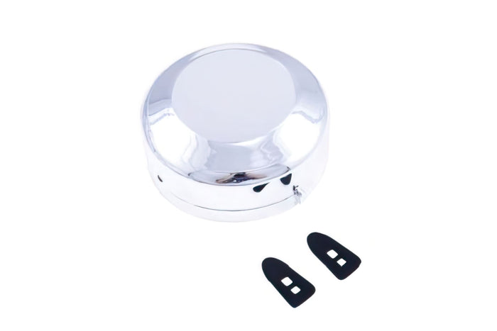 CGN497048 Coperchio Accensione per ciclomotori cromato (incl. 2 supporti)